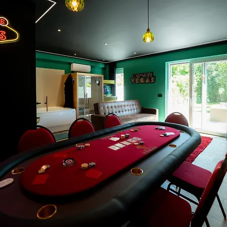 Capsule Vegas - Poker - Balneo - Sauna Limelette